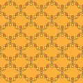 Decentralized Cryptocurrency Bitcoin vector Crypto colored seamless pattern