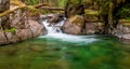 Deception Creek, Washington State Royalty Free Stock Photo