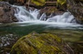 Deception creek waterfall Royalty Free Stock Photo