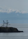 Deception Island frames Olympic peninsula - 3