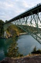 Deception Pass Bridge Royalty Free Stock Photo