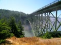 Deception Pass Bridge Royalty Free Stock Photo