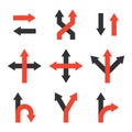 Decide icons set, making a decision symbol