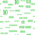 Decimal code Seamless pattern. Programming pattern, Algebra and geometry, calculations Royalty Free Stock Photo