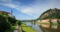 Decin Castle czech Royalty Free Stock Photo