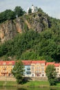 Decin Castle czech Royalty Free Stock Photo