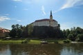 Decin Castle czech Royalty Free Stock Photo