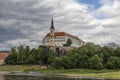 Decin castle in Northern Bohemia, Czech Republic