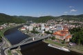 Decin panorama Royalty Free Stock Photo