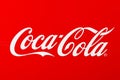 Coca Cola logo on a cart