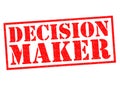 DECISION MAKER Royalty Free Stock Photo