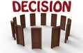 Decision making concept