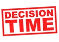 DECISION TIME Royalty Free Stock Photo