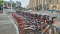 Shenzhen, China: mass bike-sharing has resurfaced in the streets after an outbreak was brought under control