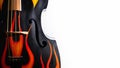 Deck of an acoustic double bass with flames decals.
