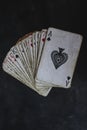 Cards deck Royalty Free Stock Photo