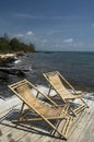 Deck Chairs Royalty Free Stock Photo