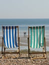 Deck Chairs on the beach