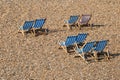 Deck Chairs on a Beach