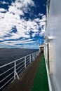 Deck of ferry Royalty Free Stock Photo