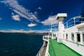 Deck of ferry Royalty Free Stock Photo