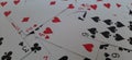 Deck of playing card. Set of 52 cards in a deck. Royalty Free Stock Photo