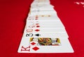 Deck of playing cards