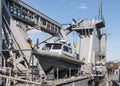 Deck of a US Navy Battleship