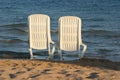 Deckchair on a beach