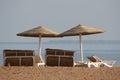 Deckchair on a beach