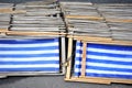 Deckchairs Royalty Free Stock Photo
