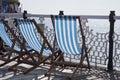 Deckchairs Royalty Free Stock Photo
