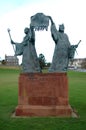 Declaration of Arbroath Statue Royalty Free Stock Photo
