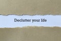 Declutter your life on paper