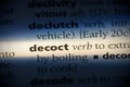 Decoct