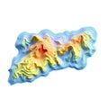 Decoding the Earths Surface Understanding Topography Through Contour Lines on Maps for Exploration Engineering and More