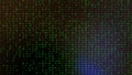 Decoding the Future with Cryptographic Patterns, Blockchain Algorithms, and Binary Cipher Matrix. AI Programming Language Royalty Free Stock Photo