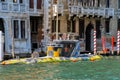 Old Submarine on Grand Canal, Venice