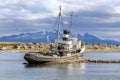 Decommissioned Saint Christopher Old Ship in City Harbour Royalty Free Stock Photo