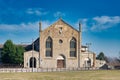 Deconsecrated church of Sant`Agostino in Bergamo upper town Royalty Free Stock Photo