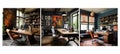decor eclectic home office interior design ai generated