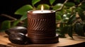 decor wood candle holder