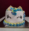 A decorative cake