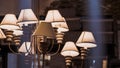 Decorate Dazzling Floor Lamp Lighting Royalty Free Stock Photo