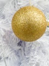 Decorate Twinkling golden ball