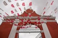 Decorated acces to a church in Puebla