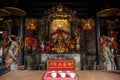 Decorated altar at the Pak Tai Temple in Hong Kong