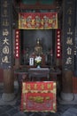 Decorated altar at the Sofukuji Temple, Nagasaki