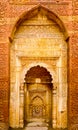 Decorated arches in the tomb of Iltutmish