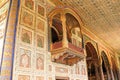 Decorated balcony and pillars at Sultan Tipu`s Summer Palace Royalty Free Stock Photo
